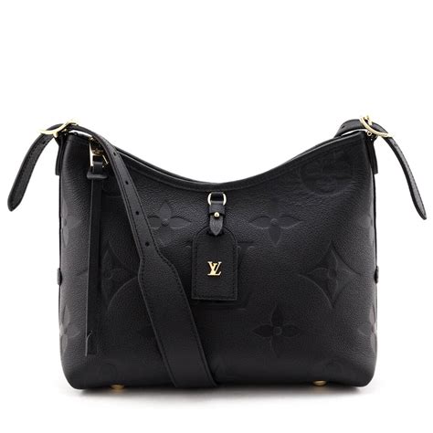 LOUIS VUITTON Empreinte Carryall PM Black 